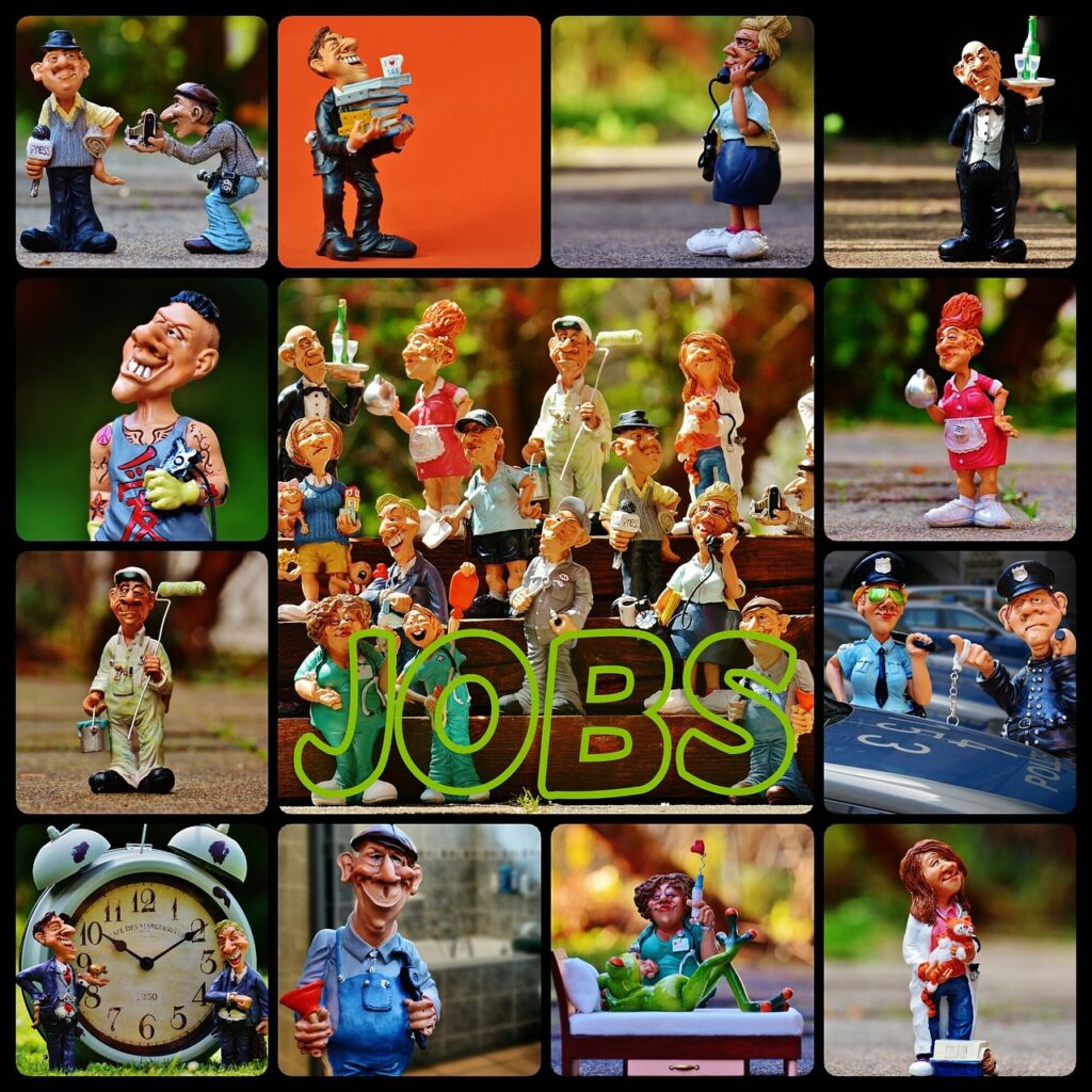 characters, jobs, fun, collage, collage, collage, collage, collage, collage